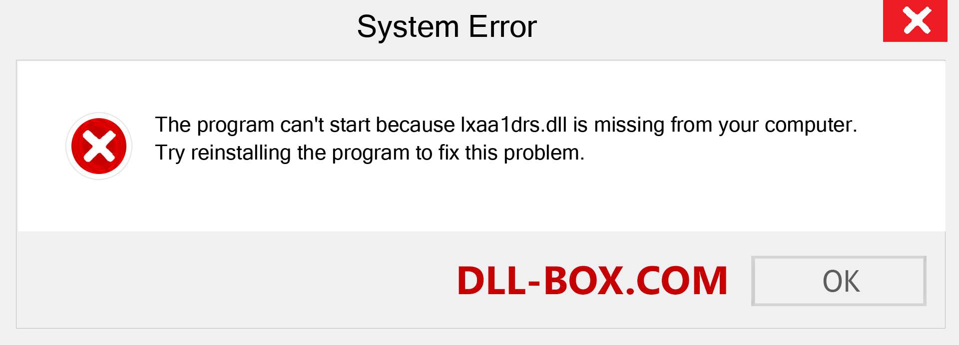  lxaa1drs.dll file is missing?. Download for Windows 7, 8, 10 - Fix  lxaa1drs dll Missing Error on Windows, photos, images